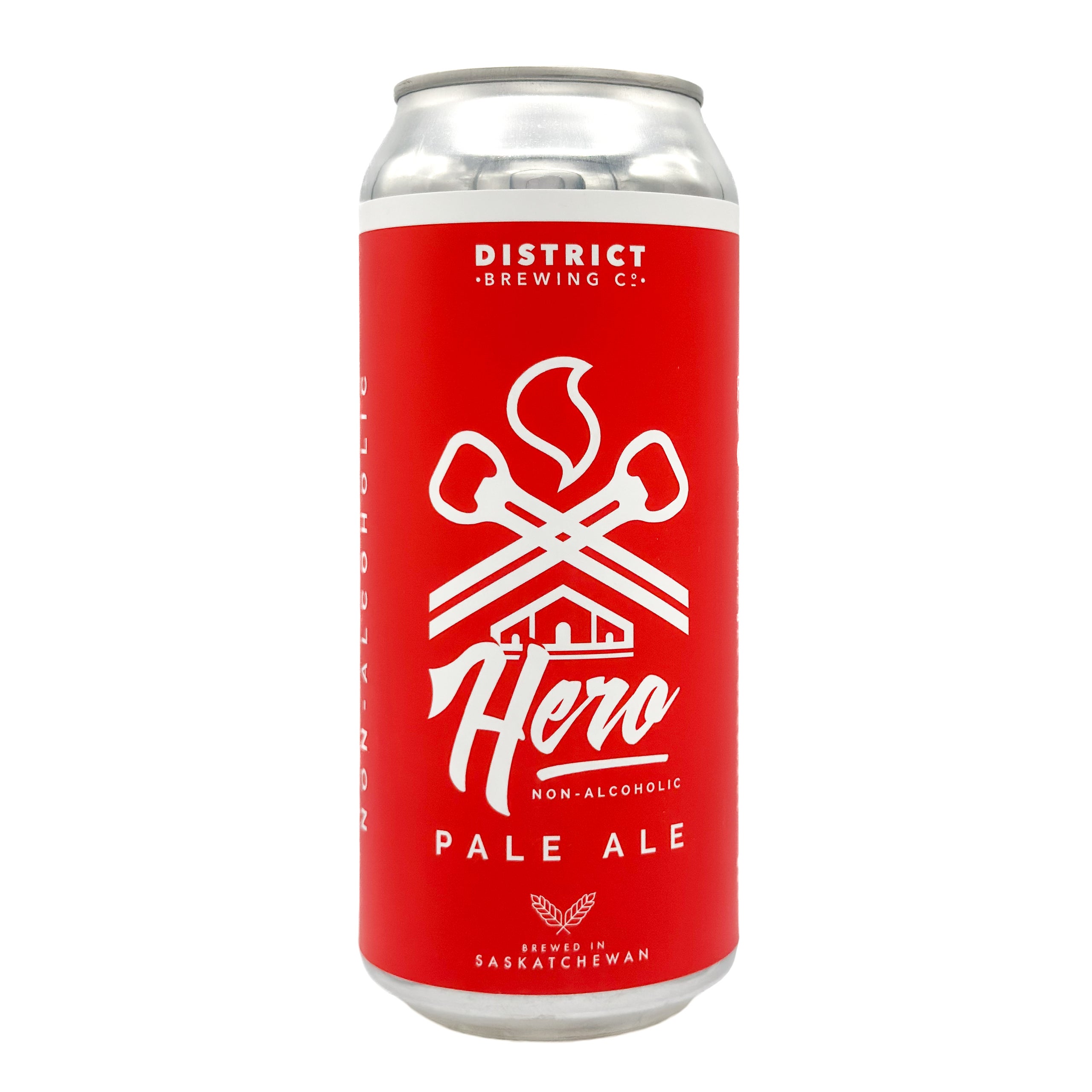 District Brewing Co. Hero Pale Ale (nonalcoholic) 4pack TEMPERANCE SPIRITS INC.